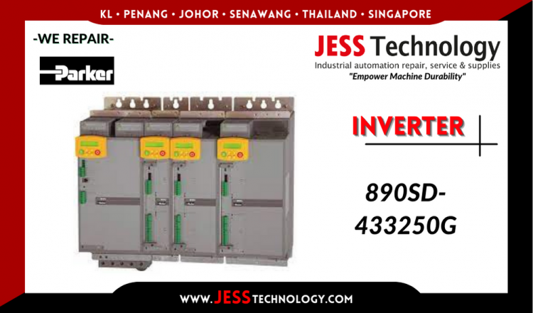Repair PARKER INVERTER 890SD-433250G Malaysia, Singapore, Indonesia, Thailand