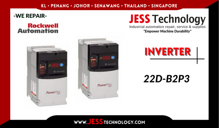 Repair ROCKWELL AUTOMATION INVERTER 22D-B2P3 Malaysia, Singapore, Indonesia, Thailand
