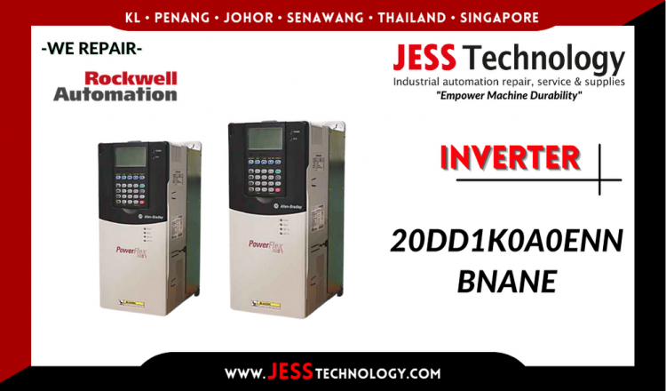 Repair ROCKWELL AUTOMATION INVERTER 20DD1K0A0ENNBNANE Malaysia, Singapore, Indonesia, Thailand