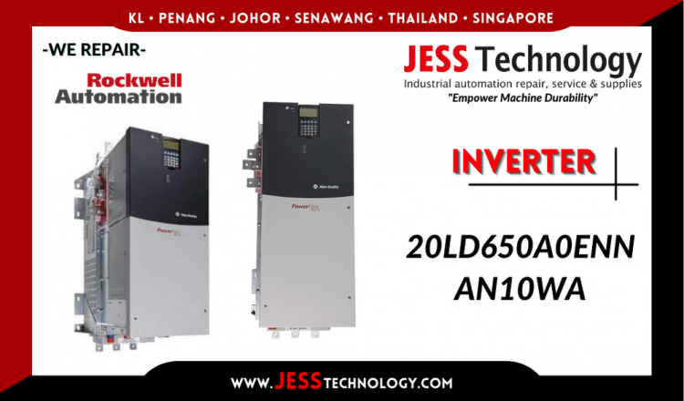 Repair ROCKWELL AUTOMATION INVERTER 20LD650A0ENNAN10WA Malaysia, Singapore, Indonesia, Thailand