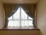 Night Curtain,Day curtain,Curtain Design-Skudai,Johor Bahru,Singapore.