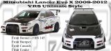 Mitsubishi Lancer Evo X 2008-2012 VRS Ultimate Style Front Bonnet, Bumperkits 