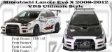 Mitsubishi Lancer Evo X 2008-2012 VRS Ultimate Style Front Bonnet, Bumperkits