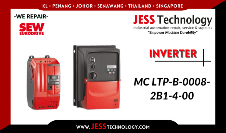 Repair SEW-EURODRIVE INVERTER MC LTP-B-0008-2B1-4-00 Malaysia, Singapore, Indonesia, Thailand