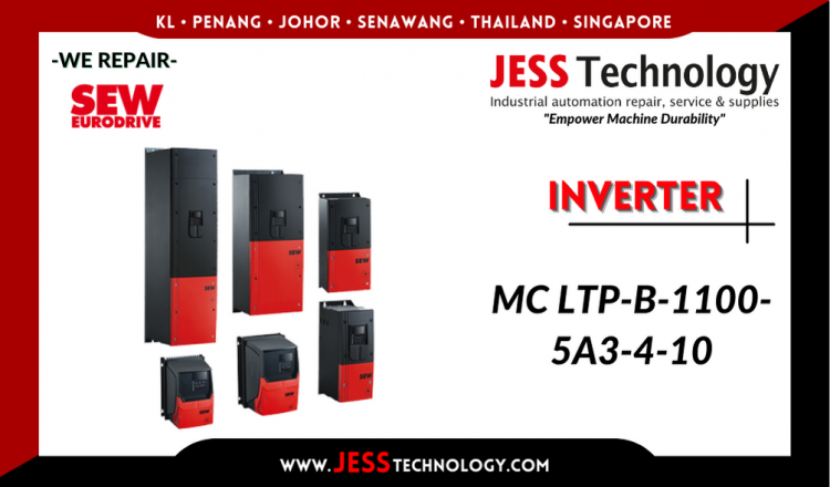 Repair SEW-EURODRIVE INVERTER MC LTP-B-1100-5A3-4-10 Malaysia, Singapore, Indonesia, Thailand