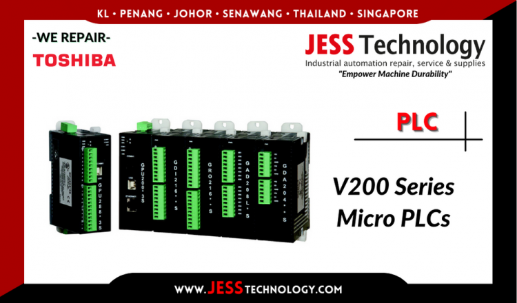 Repair TOSHIBA PLC V200 Series Micro PLCs Malaysia, Singapore, Indonesia, Thailand