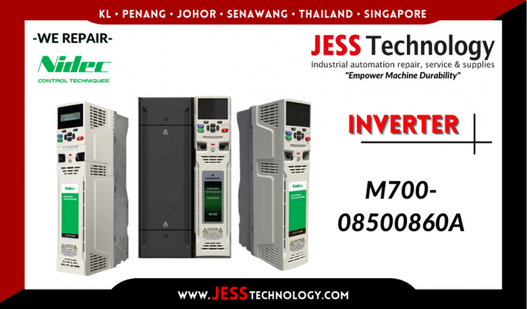 Repair NIDEC INVERTER M700-08500860A Malaysia, Singapore, Indonesia, Thailand