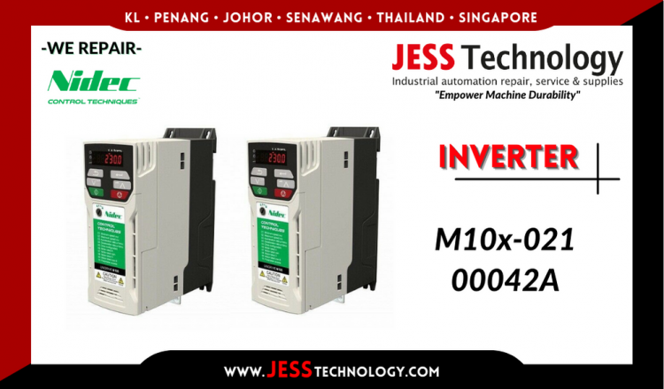 Repair NIDEC INVERTER M10x-021 00042A Malaysia, Singapore, Indonesia, Thailand