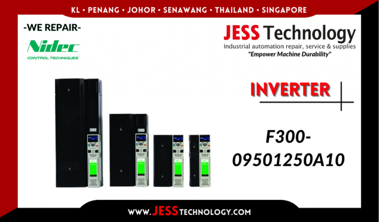Repair NIDEC INVERTER F300-09501250A10 Malaysia, Singapore, Indonesia, Thailand