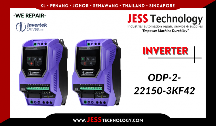 Repair INVERTEK INVERTER ODP-2-22150-3KF42 Malaysia, Singapore, Indonesia, Thailand