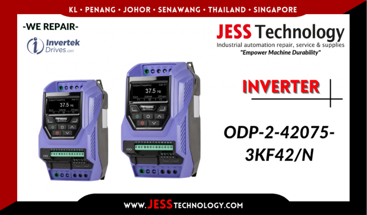 Repair INVERTEK INVERTER ODP-2-42075-3KF42/N Malaysia, Singapore, Indonesia, Thailand