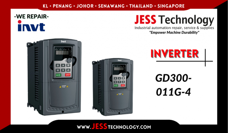 Repair INVT INVERTER GD300-011G-4 Malaysia, Singapore, Indonesia, Thailand