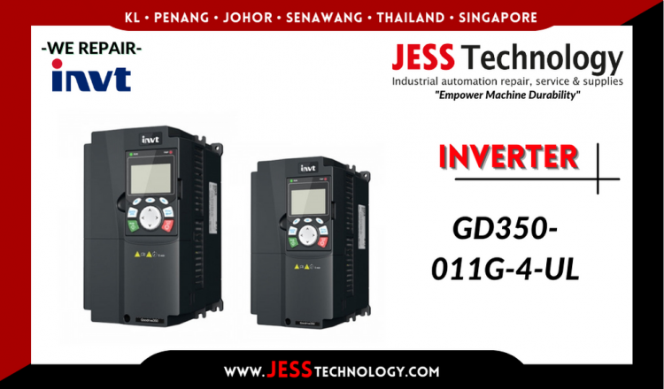 Repair INVT INVERTER GD350-011G-4-UL Malaysia, Singapore, Indonesia, Thailand