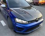 volkswagen golf mk7.5 aspec carbon fiber hood bonet aspec style quality tebal fit untuk all mk7.5 replacement upgrade performance new look new set