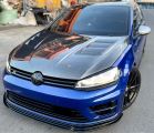 volkswagen golf mk7 r aspec carbon fiber hood bonet aspec style quality tebal fit untuk all mk7 r replacement upgrade performance new look new set
