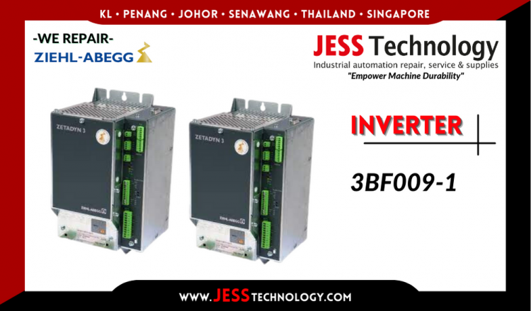 Repair ZIEHL-ABEGG INVERTER 3BF009-1 Malaysia, Singapore, Indonesia, Thailand