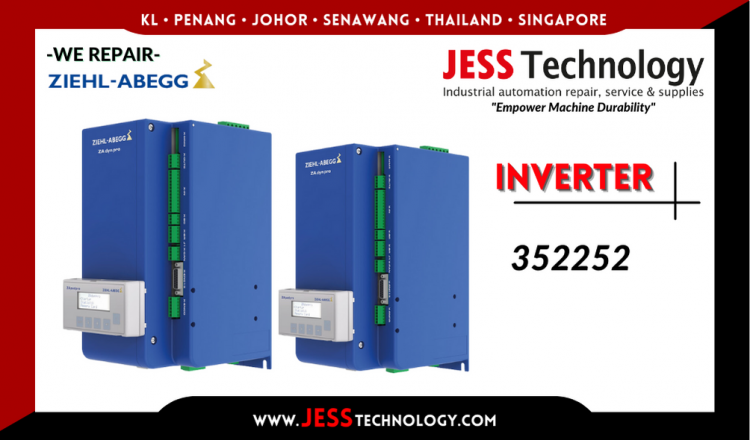 Repair ZIEHL-ABEGG INVERTER 352252 Malaysia, Singapore, Indonesia, Thailand