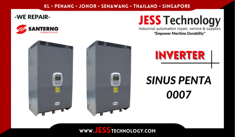 Repair SANTERNO INVERTER SINUS PENTA 0007 Malaysia, Singapore, Indonesia, Thailand