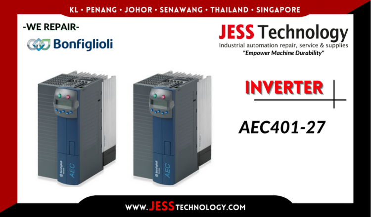 Repair BONFIGLIOLI INVERTER AEC401-27 Malaysia, Singapore, Indonesia, Thailand