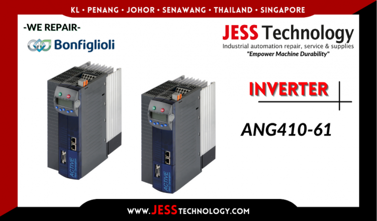Repair BONFIGLIOLI INVERTER ANG410-61 Malaysia, Singapore, Indonesia, Thailand