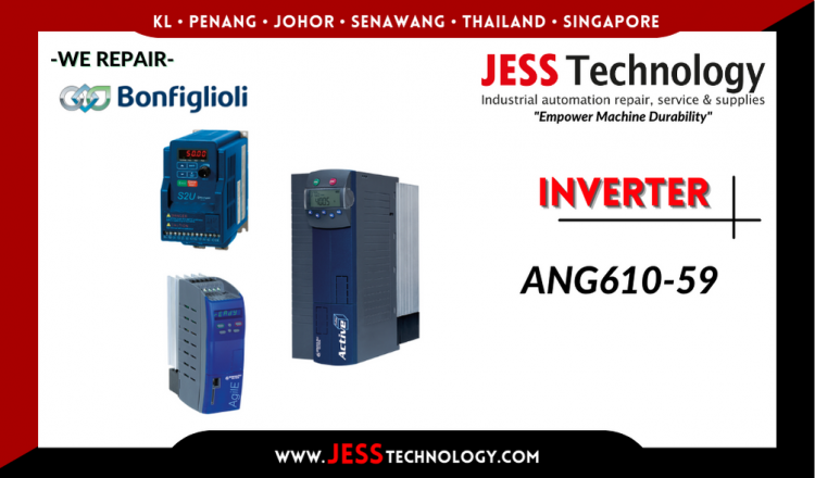 Repair BONFIGLIOLI INVERTER ANG610-59 Malaysia, Singapore, Indonesia, Thailand