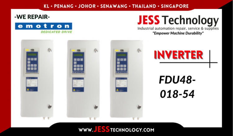 Repair EMOTRON INVERTER FDU48-018-54 Malaysia, Singapore, Indonesia, Thailand
