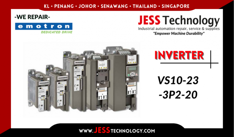 Repair EMOTRON INVERTER VS10-23-3P2-20 Malaysia, Singapore, Indonesia, Thailand