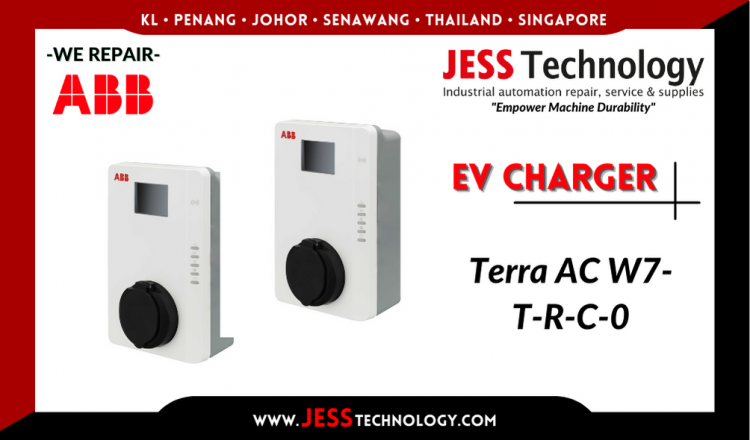Repair ABB EV CHARGING Terra AC W7-T-R-C-0 Malaysia, Singapore, Indonesia, Thailand