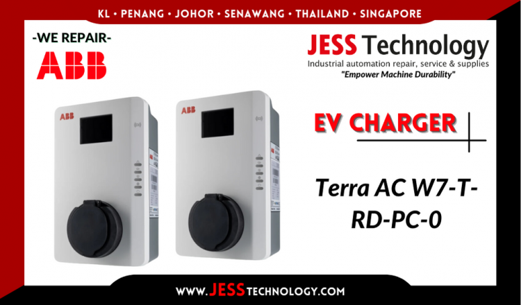 Repair ABB EV CHARGING Terra AC W7-T-RD-PC-0 Malaysia, Singapore, Indonesia, Thailand
