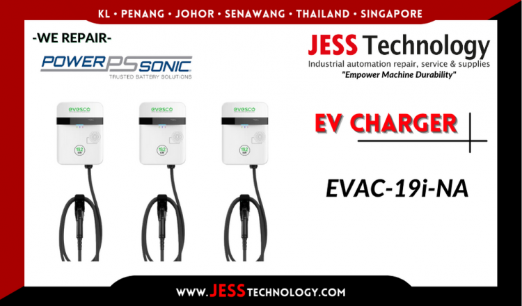 Repair POWER SONIC EV CHARGING EVAC-19i-NA Malaysia, Singapore, Indonesia, Thailand