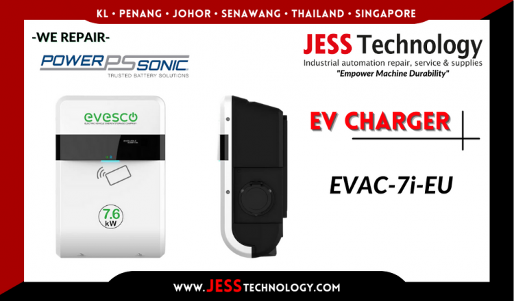 Repair POWER SONIC EV CHARGING EVAC-7i-EU Malaysia, Singapore, Indonesia, Thailand