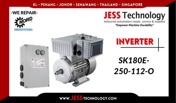 Repair NORD DRIVESYSTEMS INVERTER SK180E-250-112-O Malaysia, Singapore, Indonesia, Thailand