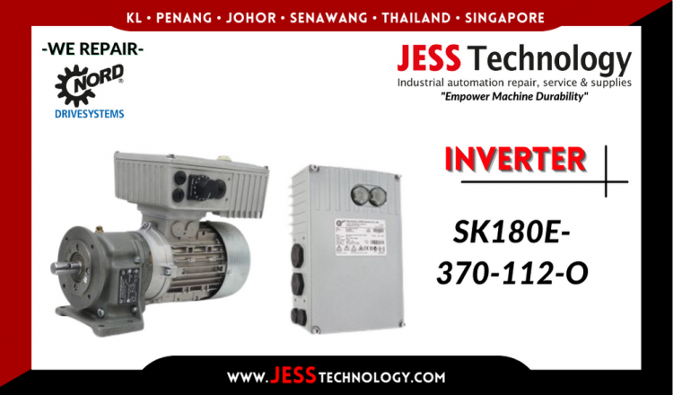 Repair NORD DRIVESYSTEMS INVERTER SK180E-370-112-O Malaysia, Singapore, Indonesia, Thailand