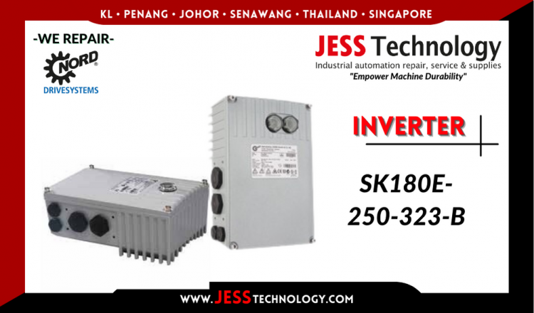 Repair NORD DRIVESYSTEMS INVERTER SK180E-250-323-B Malaysia, Singapore, Indonesia, Thailand