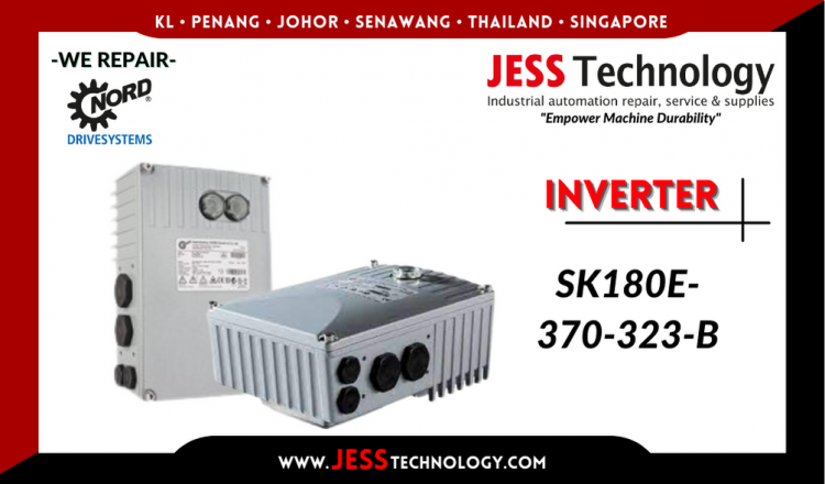 Repair NORD DRIVESYSTEMS INVERTER SK180E-370-323-B Malaysia, Singapore, Indonesia, Thailand