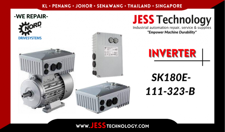 Repair NORD DRIVESYSTEMS INVERTER SK180E-111-323-B Malaysia, Singapore, Indonesia, Thailand