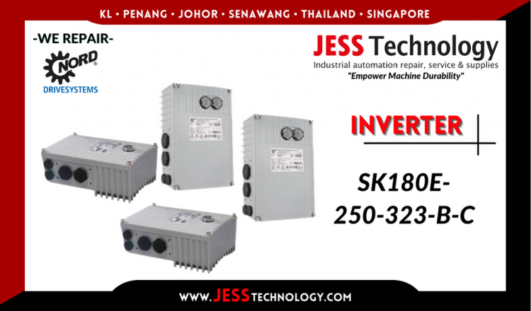 Repair NORD DRIVESYSTEMS INVERTER SK180E-250-323-B-C Malaysia, Singapore, Indonesia, Thailand