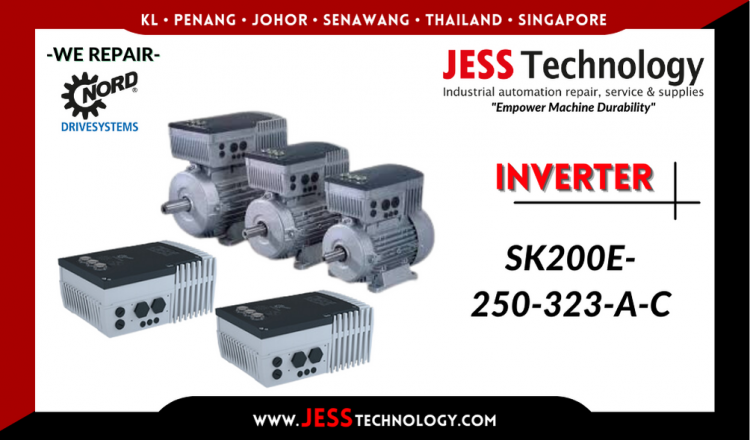 Repair NORD DRIVESYSTEMS INVERTER SK200E-250-323-A-C Malaysia, Singapore, Indonesia, Thailand
