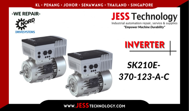 Repair NORD DRIVESYSTEMS INVERTER SK210E-370-123-A-C Malaysia, Singapore, Indonesia, Thailand