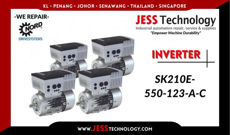 Repair NORD DRIVESYSTEMS INVERTER SK210E-550-123-A-C Malaysia, Singapore, Indonesia, Thailand