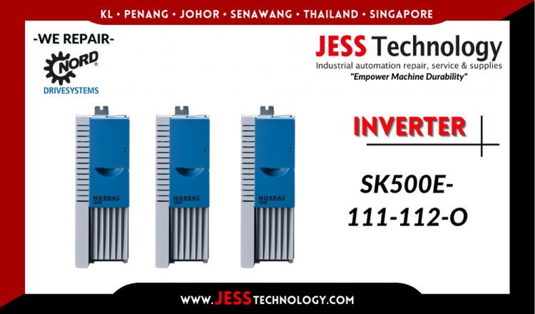 Repair NORD DRIVESYSTEMS INVERTER SK500E-111-112-O Malaysia, Singapore, Indonesia, Thailand