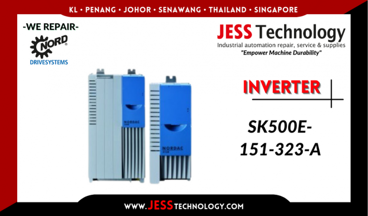 Repair NORD DRIVESYSTEMS INVERTER SK500E-151-323-A Malaysia, Singapore, Indonesia, Thailand