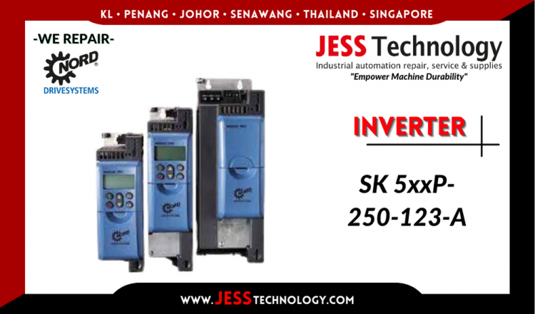 Repair NORD DRIVESYSTEMS INVERTER SK 5xxP-250-123-A Malaysia, Singapore, Indonesia, Thailand