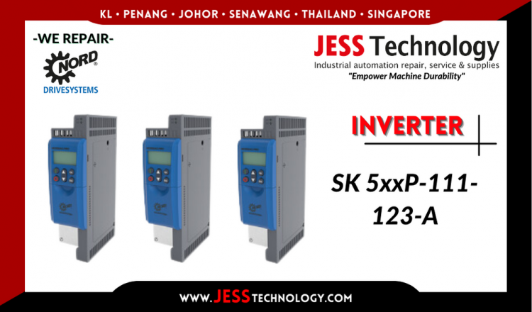 Repair NORD DRIVESYSTEMS INVERTER SK 5xxP-111-123-A Malaysia, Singapore, Indonesia, Thailand