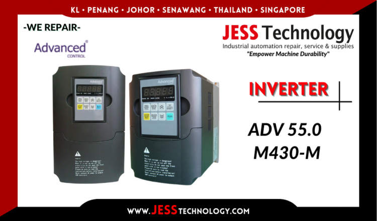 Repair ADVANCED CONTROL INVERTER ADV 55.0 M430-M Malaysia, Singapore, Indonesia, Thailand
