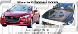 Mazda 3 Oem Front Bonnet (Carbon Fibre / Forged Carbon / FRP Material) 