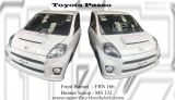 Toyota Passo Front Bonnet & Bonnet Scoop (Carbon Fibre / Forged Carbon / FRP Material) 