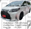 Lexus LM 350 Oem Front Bonnet (Carbon Fibre / Forged Carbon / FRP Material)