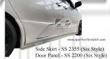 Toyota Estima Side Skirt & Door Panel (Six Style)