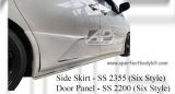 Toyota Estima Side Skirt & Door Panel (Six Style) 